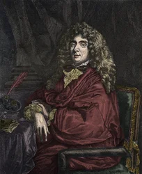 Muotokuva Jean-Baptiste Poquelinista dit Molieresta (Jean Baptiste Poquelin