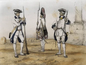Jalkaväkijoukko Espanjan Kaarle III:n aikana