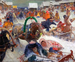 Laskiainen, 1905.