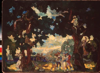 Narrinpeli. (Commedia dell
