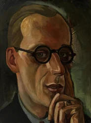 Säveltäjä Sergei Prokofjevin muotokuva 1891-1953, 1930-luku