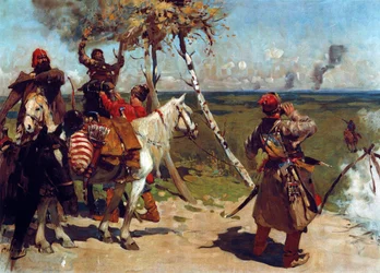 Muskovian rajavartiostossa