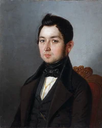 Ivan Ivanovich Molnarin muotokuva 1802-1872, 1840