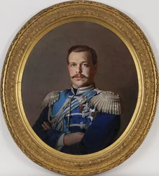 Keisari Aleksanteri III:n muotokuva 1845-1894, noin 1865