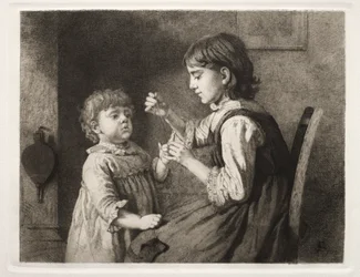 Ensimmäinen käsityö, 1884.