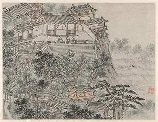 Kaksitoista näkymää Tiger Hillille, Suzhou: The Five Sages Terrace