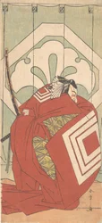 Ichikawa Dan Juro V -jäsen Ah, siitä on aikaa, vai mitä? 1779.