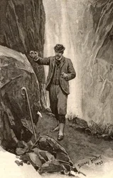 Kuvitus "Sherlock Holmesin seikkailuista"