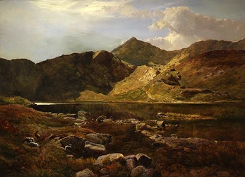 Cader Idris (öljy kankaalle)