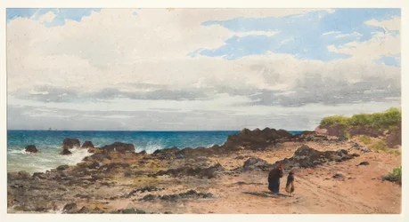 Maisema (akvarelli)