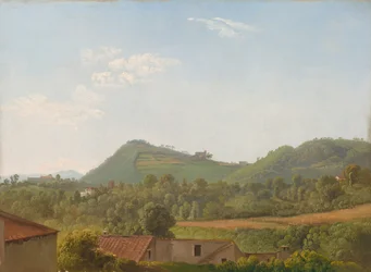Näkymä Napolin lähellä, c. 1806.