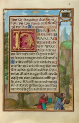 Rand mit Abraham und Isaak