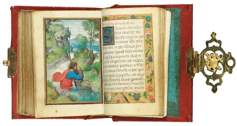 Folio pienoistuntikirjasta, Rooman käyttö, Brugge, 1530-35