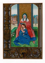 Pyhä Anna Neitsyen ja lapsen kanssa, 1516-1529