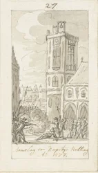 Kapteeni Herman van der Hellingin lankeemus, 23. marraskuuta 1577