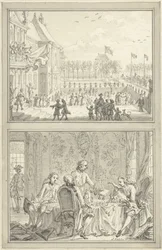 Honselaarsdijkin palatsi vaihtaa omistajaa / Preussin herrakuntien myynti Anna van Hannoverille, 1754