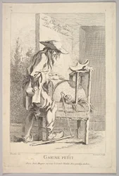 Etukappale: Gaigne Petit, Le Cris de Paris The Cries of Paris, levy 1, 1700-luku.