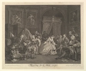 Avioliitto A-la-Mode, levy IV, 1. huhtikuuta 1745.