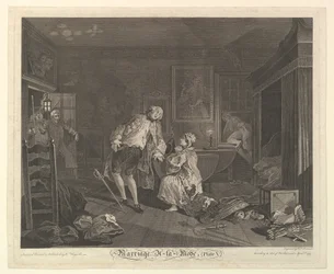 Avioliitto A-la-Mode, levy V, huhtikuu 1745.