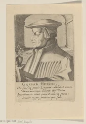 Caspar Hedio -muotokuva