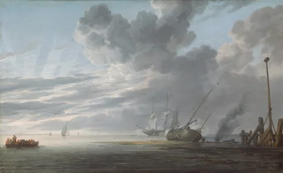Suisto päivän lopussa, noin 1640-1645 (öljy paneelille).