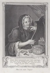 Coquettish Widow, 1747, 1747.