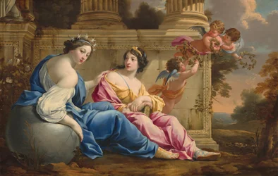 Les Muses Urània i Cal·liop, c. 1634 finès