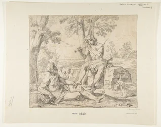 Mercury ja Argus, noin 1630-1648.