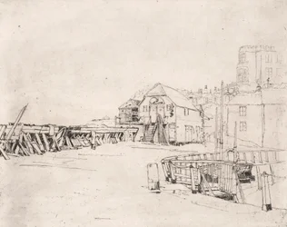 "Lusitania" -lautta Broadstairsin laiturilla