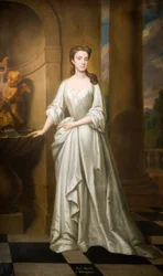 Muotokuva Marysta, Rockinghamin marssitar, d.1761, 1720.
