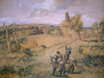 "Don Quijote ja Sancho Panza", 1894