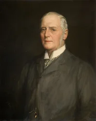 Aldermanin muotokuva The Rt Hon William Kenrickistä, 1907.