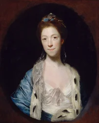 Rouva Lutherin muotokuva, 1766.