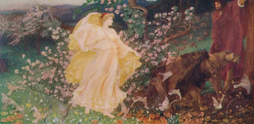 "Venus ja Anchises", c1889, c1915