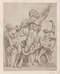 Rooman loiston peili: Laocoon, 1561, 1561.