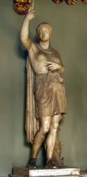 Kuvanveistäjä Scopas (tai Skopas) Amazon. Rooma, Capitolin museo.