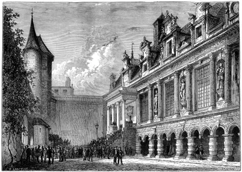 Kaupungintalo La Rochellessa, Ranskassa, 1882-1884