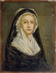 Marie Antoinette Conciergeriessa, 1793.