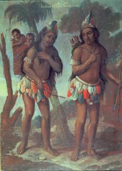 Meksikon intialaiset villit teoksesta Paintings of the Crossbreeds (öljy kankaalle)
