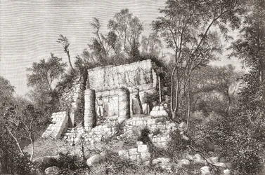 Pallokenttä, Chichén Itzá, Yucatan, Meksiko