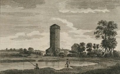 Muinainen vesitorni Hampshiressa, 1786