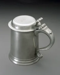 Tankard, c. 1820-1827 (tina)