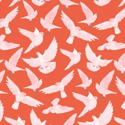 Doves kuvio II, 2021 (grafiittikynä ja digitaalinen)