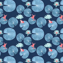 Lilypond pattern II, 2020 (grafiittikynä ja digitaalinen)
