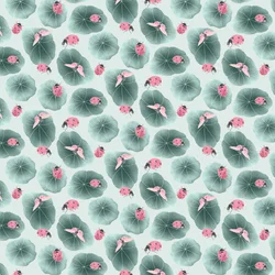 Nasturtium-koordinaattikuvion väritys 1, 2020 (grafiittikynä ja digitaalinen)