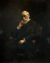 Alderman G J Johnsonin muotokuva 1826-1912, 1895.
