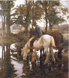 Juomapaikka (väri litho)