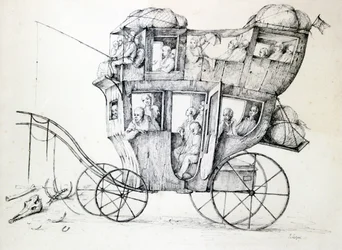 Diligence, 1850-1890