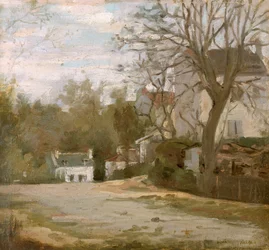Montmartre (öljy kankaalle)