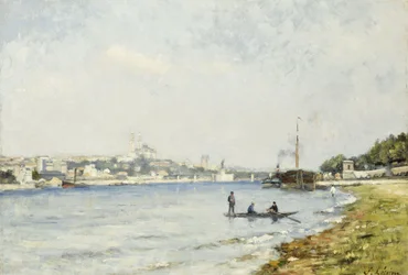 Seine Passyssa, n. 1880 (öljy kankaalle)